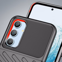 Thunder Case viedtālruņa apvalks Samsung Galaxy A54 5G silikona bruņu apvalks zils