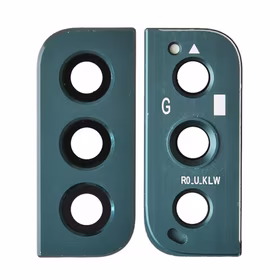 Rear Camera Lens Saderīgs ar Samsung S901 S22 / S906 S22 Plus Rear Camera Lens / Olive /