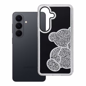 TEDDY BEAR viedtālruņa apvalks SAMSUNG S26 Pro sudrabains