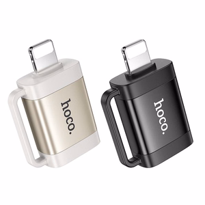 OTG adapteris Lightning uz USB A Hoco UA31A melns
