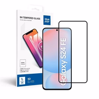 Aizsargstikls Blue Star - SAMSUNG Galaxy S24 FE Pilna seja (pilna līme/apvalka draudzīgs) - melns Aizsargstikls Blue Star