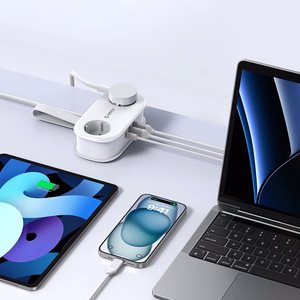 Orico APP 15.5W 5in1 strāvas sadalītājs 2x AC + 2x USB-A + 1x USB-C - balts