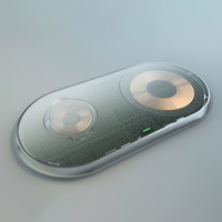 Choetech Qi 2in1 bezvadu lādētājs viedtālruņiem / Apple Watch ar statīvu (MFI) USB Type C balts (T317)