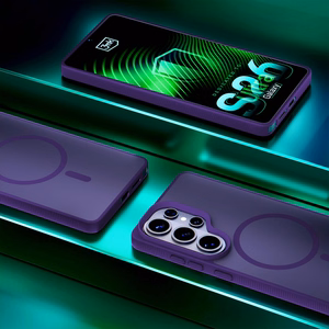 3mk Smoke MagCase violets – tālruņa vāciņš modelim Samsung Galaxy S26 Ultra