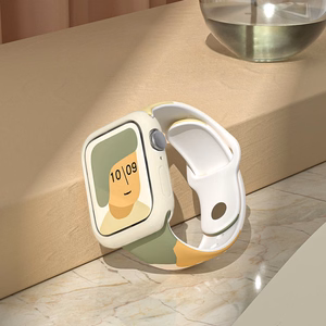 Silicone Strap Moro Watch Bracelet Band for Apple Watch 38 / 40 / 41 mm - Pattern 1