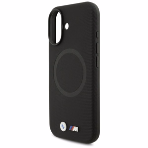 BMW M FW Metal Logo MagSafe futrālis iPhone 17 - melns