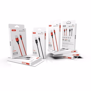 XO kabelis NB143 USB - USB-C 1,0 m 2,4A, melns