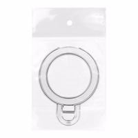 CIRCLE viedtālruņa statīvs - uzlīmējamais - sudrabains