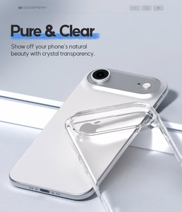 Чехол Mercury Jelly для Apple iPhone 17 Air 6.7 прозрачный