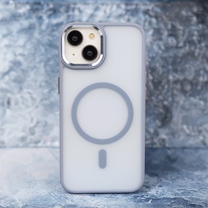 Frozen Magnētiskais viedtālruņa apvalks iPhone 14 6,1" gaiši zils