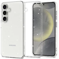 Tech-Protect FlexAir Viedtālruņa apvalks Samsung Galaxy S25 - Caurspīdīgs-mirdzošs