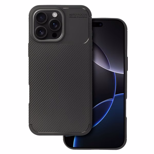 Tel Protect Carbon Elite apvalks Iphone 16 Pro Max - melns