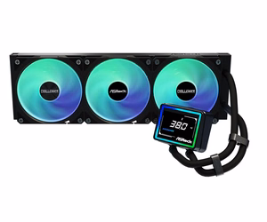 Asrock Challenger 360 Digital procesora šķidruma dzesēšanas komplekts 12 cm melns