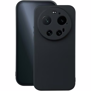 Silicon maciņš Xiaomi 17 Ultra melns