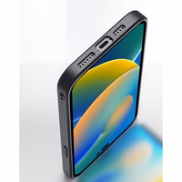 Dux Ducis Fino viedtālruņa apvalks iPhone 14 Pro Max zils neilona