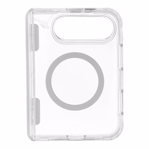 Caurspīdīgs Forcell F-Protect 4sD-i Clear 2.5 mm Premium Hinge vāciņš modelim iPhone Duo, saderīgs ar MagSafe