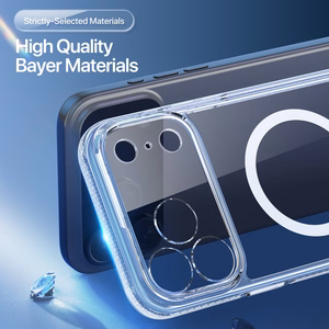 DUX DUCIS apvalks CLIN MAG saderīgs ar MagSafe IPHONE 17 Pro Max caurspīdīga