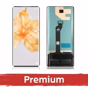 LCD displejs saderīgs ar Huawei Honor 70 melns OEM