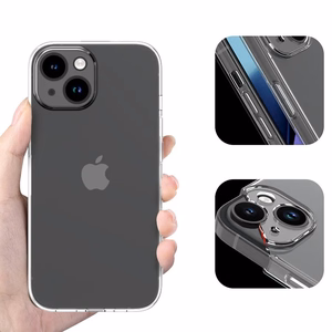 Caurspīdīgs viedtālruņa apvalks Iphone 15 Plus caurspīdīgs