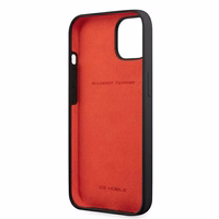 Ferrari FESSIHCP13SBK iPhone 13 mini 5.4" melns/melns cietais viedtālruņa apvalks silikona