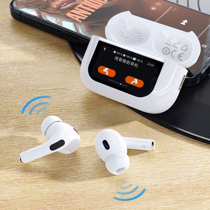 Dudao U19 Bluetooth гарнитура LED TWS V5.3 белый