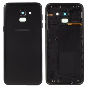 Aizmugures vāciņš Samsung J600 J6 2018 melns oriģināls (lietots, Grade A)