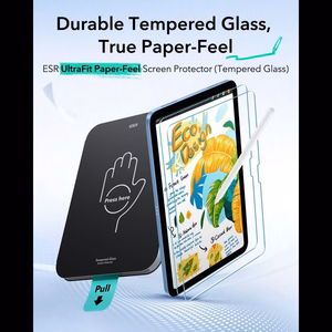 plēve OCHRONNA ESR PAPER FEEL IPAD 10.9” 10 / 2022 / 11” 11 2025 CLEAR