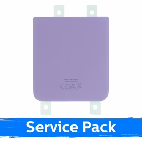 Aizmugurējais vāks, saderīgs ar Samsung F721 Z Flip4 / Bora violets / (Service Pack)