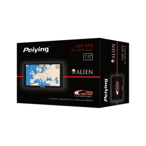 Peiying Alien PY-GPS7014 GPS navigācijas ierīce ar Eiropas karti