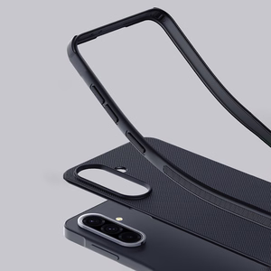 Nillkin Super Frosted Shield Pro viedtālruņa apvalks Samsung Galaxy A36 5G - melns