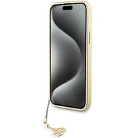 Guess 4G Charms Collection Viedtālruņa apvalks iPhone 15 Pro Max - pelēks