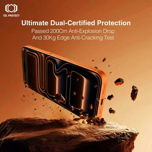 Tempered glass Tel Protect 10X AR 3.0 AntiReflective Titanium forSamsung Galaxy S26 Ultra