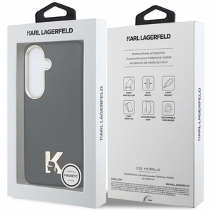Karl Lagerfeld maciņš K Metal Logo MagSafe Samsung Galaxy S26 melns