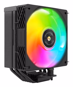 Mars Gaming MCPUX5ARGB datora dzesēšanas sistēma procesora gaisa dzesētājs 12 cm melns 1 gab.