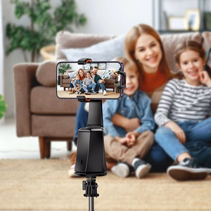 Tālruņa turētājs Hoco 360 grādu rotējošs ar automātisko sejas izsekošanu K26 melns
