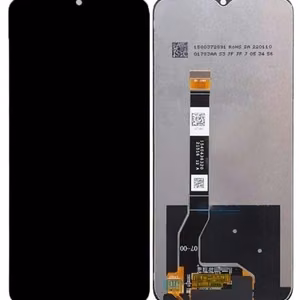 LCD ekrāns Realme Narzo 50 5G/V23 4G/Oppo A97 5G ar skārienjutīgo ekrānu melns ORG