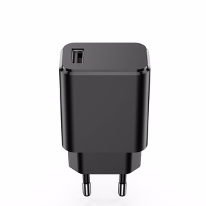 Setty lādētājs 1x USB 3A melns + USB-C kabelis 1,0 m
