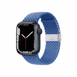 Crong Wave Band pīta siksniņa Apple Watch 44 / 45 / 46 / 49 mm, zila