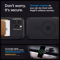 Spigen Ultra Hybrid Mag apvalks ar MagSafe iPhone 16 Pro - melns