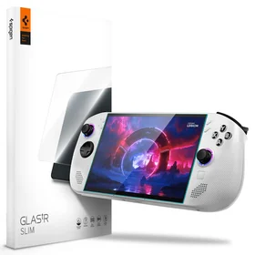 Spigen Glas.tR Slim 2 komplekts rūdītais stikls telefonam Lenovo Legion GO S - melns