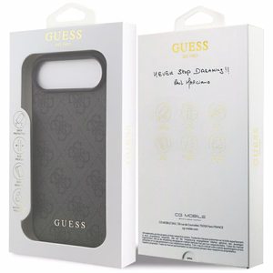 Guess 4G Classic viedtālruņa apvalks iPhone 17 Air - melns