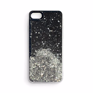 Star Glitter блестящий чехол для iPhone 13 Pro чёрный