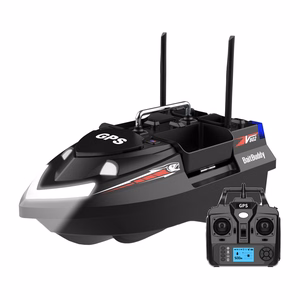 Flytec V802 PRO 12000mah ēsmas laiva (melna)