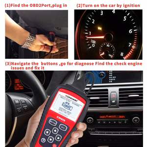Диагностический сканер OBD2 Konnwei KW808