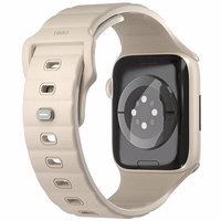 UNIQ siksniņa Stride Apple Watch Series 1/2/3/4/5/6/7/8/9/SE/SE2 38/40/41mm FKM gumijas haki