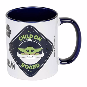Star Wars The Mandalorian Baby Yoda keramikas krūze dāvanu kastē, 300 ml