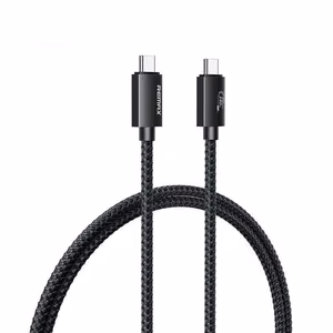 Cable Remax Ladon Series 240W RC-C039 USB 4.0 USB-C/USB-C 1m black