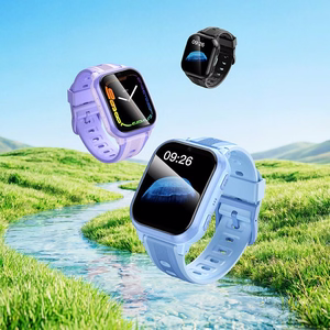 Bērnu viedpulkstenis 1,69" 4G GPS ar zvanu funkciju Hoco Y108, violets