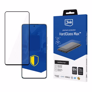 Rūdītais stikls 3mk HardGlass Max Melns Xiaomi 14T / 14T Pro