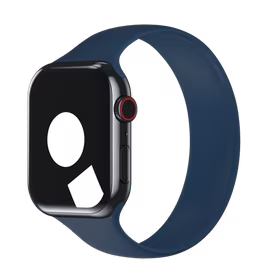 APPLE SIKSNIŅA APPLE WATCH SOLO LOOP 42/44/45MM SIZE 9 STORM BLUE bez iepakojuma